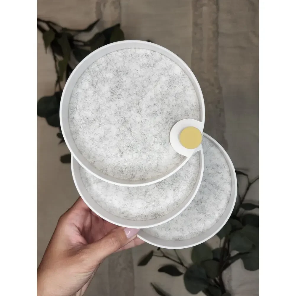 The2Bandits Tiered Catchall Tray in White